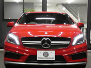 AMG Aクラス A45 AMG 4MATIC ｾｰﾌﾃｨPKG　1ｵｰﾅｰ AMGｴｱﾛ&18AW 強化ﾌﾞﾚｰｷ&ｻｽﾍﾟﾝｼｮﾝ ﾃﾞｨｽﾄﾛﾆｯｸﾌﾟﾗｽ 黒本革ｼｰﾄ HDDﾅﾋﾞ 地ﾃﾞｼﾞ Bｶﾒﾗ ｷｾﾉﾝﾗｲﾄ ｱﾀﾞﾌﾟﾃｨﾌﾞHB ﾊﾟﾄﾞﾙｼﾌﾄ 360度ﾄﾞﾗﾚｺ　2年保証付