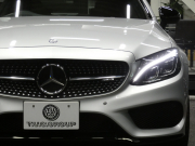 AMG Cクラス C43 4MATIC ｸｰﾍﾟ ﾚｰﾀﾞｰｾｰﾌﾃｨPKG　9速AT AMGｴｱﾛ&19ｲﾝﾁｱﾙﾐ 黒本革 HDDﾅﾋﾞ 地ﾃﾞｼﾞ ﾊﾞｯｸｶﾒﾗ Burmester ﾊﾟﾌｭｰﾑｱﾄﾏｲｻﾞｰ ﾍｯﾄﾞｱｯﾌﾟD 純正ﾄﾞﾗﾚｺ LEDﾍｯﾄﾞﾗｲﾄ/ｱﾀﾞﾌﾟﾃｨﾌﾞHB　2年保証付