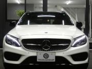 AMG Cクラス C43 4MATIC ｽﾃｰｼｮﾝﾜｺﾞﾝ ﾚｰﾀﾞｰｾｰﾌﾃｨPKG　9AT 赤本革 ﾊﾟﾉﾗﾏSR HDDﾅﾋﾞ 地ﾃﾞｼﾞ Bｶﾒﾗ Burmester ﾍｯﾄﾞｱｯﾌﾟD LEDﾍｯﾄﾞﾗｲﾄ ｵｰﾄﾘｱｹﾞｰﾄ ｴｱﾊﾞﾗﾝｽPKG AMGｴｱﾛ&19ｲﾝﾁAW　2年保証付