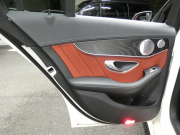 AMG Cクラス C43 4MATIC ｽﾃｰｼｮﾝﾜｺﾞﾝ ﾚｰﾀﾞｰｾｰﾌﾃｨPKG　9AT 赤本革 ﾊﾟﾉﾗﾏSR HDDﾅﾋﾞ 地ﾃﾞｼﾞ Bｶﾒﾗ Burmester ﾍｯﾄﾞｱｯﾌﾟD LEDﾍｯﾄﾞﾗｲﾄ ｵｰﾄﾘｱｹﾞｰﾄ ｴｱﾊﾞﾗﾝｽPKG AMGｴｱﾛ&19ｲﾝﾁAW　2年保証付