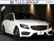 AMG Cクラス C43 4MATIC ｽﾃｰｼｮﾝﾜｺﾞﾝ ﾚｰﾀﾞｰｾｰﾌﾃｨPKG　9AT 赤本革 ﾊﾟﾉﾗﾏSR HDDﾅﾋﾞ 地ﾃﾞｼﾞ Bｶﾒﾗ Burmester ﾍｯﾄﾞｱｯﾌﾟD LEDﾍｯﾄﾞﾗｲﾄ ｵｰﾄﾘｱｹﾞｰﾄ ｴｱﾊﾞﾗﾝｽPKG AMGｴｱﾛ&19ｲﾝﾁAW　2年保証付