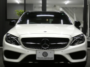 AMG Cクラス C43 4MATIC ｽﾃｰｼｮﾝﾜｺﾞﾝ ﾚｰﾀﾞｰｾｰﾌﾃｨPKG　9AT 赤本革 ﾊﾟﾉﾗﾏSR HDDﾅﾋﾞ 地ﾃﾞｼﾞ Bｶﾒﾗ Burmester ﾍｯﾄﾞｱｯﾌﾟD LEDﾍｯﾄﾞﾗｲﾄ ｵｰﾄﾘｱｹﾞｰﾄ ｴｱﾊﾞﾗﾝｽPKG AMGｴｱﾛ&19ｲﾝﾁAW　2年保証付