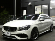 AMG CLAクラス CLA45 4MATIC ｼｭｰﾃｨﾝｸﾞﾌﾞﾚｰｸ AMGｱﾄﾞﾊﾞﾝｽﾄﾞ&ﾚｰﾀﾞｰｾｰﾌﾃｨPKG　後期 381ps ｷｰﾚｽｺﾞｰ ﾊﾟﾌｫｰﾏﾝｽｼｰﾄ&社外ｴｸﾞｿﾞｰｽﾄ rotiform19ｲﾝﾁAW AMGｴｱﾛ ﾊﾟﾉﾗﾏSR ﾅﾋﾞTV Aｶｰﾌﾟﾚｲ Bｶﾒﾗ harman/kardon LEDﾍｯﾄﾞﾗｲﾄ/ｵｰﾄHB　2年保証付