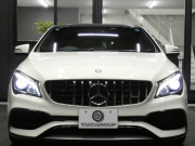 AMG CLAクラス CLA45 4MATIC ｼｭｰﾃｨﾝｸﾞﾌﾞﾚｰｸ AMGｱﾄﾞﾊﾞﾝｽﾄﾞ&ﾚｰﾀﾞｰｾｰﾌﾃｨPKG　後期 381ps ｷｰﾚｽｺﾞｰ ﾊﾟﾌｫｰﾏﾝｽｼｰﾄ&社外ｴｸﾞｿﾞｰｽﾄ rotiform19ｲﾝﾁAW AMGｴｱﾛ ﾊﾟﾉﾗﾏSR ﾅﾋﾞTV Aｶｰﾌﾟﾚｲ Bｶﾒﾗ harman/kardon LEDﾍｯﾄﾞﾗｲﾄ/ｵｰﾄHB　2年保証付