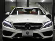 メルセデスベンツ Cクラス C180 ｶﾌﾞﾘｵﾚ ﾚｻﾞｰｴｸｽｸﾙｰｼﾌﾞ&ﾚｰﾀﾞｰｾｰﾌﾃｨPKG　9速AT meｺﾈｸﾄ AMGｴｱﾛ&19ｲﾝﾁｱﾙﾐ 赤革 赤幌 HDDﾅﾋﾞ 地ﾃﾞｼﾞ Bｶﾒﾗ Bluetoothｵｰﾃﾞｨｵ ﾄﾞﾗﾚｺ LEDﾍｯﾄﾞﾗｲﾄ ｴｱﾊﾞﾗﾝｽPKG ﾍｯﾄﾞｱｯﾌﾟD　2年保証付