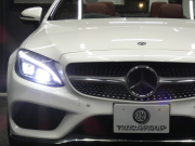 メルセデスベンツ Cクラス C180 ｶﾌﾞﾘｵﾚ ﾚｻﾞｰｴｸｽｸﾙｰｼﾌﾞ&ﾚｰﾀﾞｰｾｰﾌﾃｨPKG　9速AT meｺﾈｸﾄ AMGｴｱﾛ&19ｲﾝﾁｱﾙﾐ 赤革 赤幌 HDDﾅﾋﾞ 地ﾃﾞｼﾞ Bｶﾒﾗ Bluetoothｵｰﾃﾞｨｵ ﾄﾞﾗﾚｺ LEDﾍｯﾄﾞﾗｲﾄ ｴｱﾊﾞﾗﾝｽPKG ﾍｯﾄﾞｱｯﾌﾟD　2年保証付