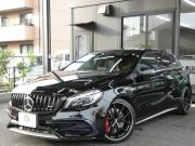 AMG Aクラス A45 4MATIC AMGｱﾄﾞﾊﾞﾝｽﾄﾞ&ﾚｰﾀﾞｰｾｰﾌﾃｨPKG　後期 381ps ｷｰﾚｽｺﾞｰ ﾊﾟﾌｫｰﾏﾝｽｼｰﾄ&可変ﾊﾟﾌｫｰﾏﾝｽｴｸﾞｿﾞｰｽﾄ AMGｴｱﾛ&18AW ﾊﾟﾅﾒﾘｶｰﾅｸﾞﾘﾙ ﾅﾋﾞTV Aｶｰﾌﾟﾚｲ Bｶﾒﾗ harman/kardon LEDﾍｯﾄﾞﾗｲﾄ/ｵｰﾄHB　2年保証付