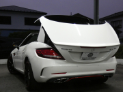 AMG SLC SLC43 ﾚｯﾄﾞｱｰﾄEDITION ﾚｰﾀﾞｰｾｰﾌﾃｨPKG　1ｵｰﾅｰ 特別仕様車 ﾏｼﾞｯｸｽｶｲﾙｰﾌ 専用ｴｸｽﾃﾘｱ&ｲﾝﾃﾘｱ 灰黒ﾅｯﾊﾟﾚｻﾞｰｼｰﾄ ﾋｰﾀｰ&ｴｱｽｶｰﾌ ﾅﾋﾞTV Bｶﾒﾗ Aｶｰﾌﾟﾚｲ harman/kardon AMGｴｱﾛ AMGﾚｯﾄﾞｷｬﾘﾊﾟｰ AMGﾗｲﾄﾞｺﾝﾄﾛｰﾙｻｽ　2年保証付