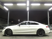 AMG Cクラス C43 4MATIC ｸｰﾍﾟ ﾚｰﾀﾞｰｾｰﾌﾃｨPKG　後期 390ps meｺﾈｸﾄ 黒本革 ﾊﾟﾉﾗﾏSR HDDﾅﾋﾞ 地ﾃﾞｼﾞ Appleｶｰﾌﾟﾚｲ ﾍｯﾄﾞｱｯﾌﾟD Burmester ｴｱﾊﾞﾗﾝｽPKG ｵｰﾄﾄﾗﾝｸ 前後ﾄﾞﾗﾚｺ ﾏﾙﾁﾋﾞｰﾑLEDﾍｯﾄﾞﾗｲﾄ　2年保証付