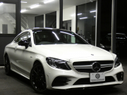 AMG Cクラス C43 4MATIC ｸｰﾍﾟ ﾚｰﾀﾞｰｾｰﾌﾃｨPKG　後期 390ps meｺﾈｸﾄ 黒本革 ﾊﾟﾉﾗﾏSR HDDﾅﾋﾞ 地ﾃﾞｼﾞ Appleｶｰﾌﾟﾚｲ ﾍｯﾄﾞｱｯﾌﾟD Burmester ｴｱﾊﾞﾗﾝｽPKG ｵｰﾄﾄﾗﾝｸ 前後ﾄﾞﾗﾚｺ ﾏﾙﾁﾋﾞｰﾑLEDﾍｯﾄﾞﾗｲﾄ　2年保証付