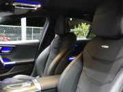 AMG Cクラス C43 4MATIC レーダーセーフティPKG 1オーナー BSG搭載 現行型 AMGエアロ&19AW AMGナイトPKG パフォーマンスサウンド リアアクスルステアリング 黒本革シート/ヒーター/ベンチレーター MBUXナビ 地デジ 360カメラ Burmester HUD DIGITALライト 新車保証継承可能