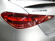 AMG Cクラス C43 4MATIC レーダーセーフティPKG 1オーナー BSG搭載 現行型 AMGエアロ&19AW AMGナイトPKG パフォーマンスサウンド リアアクスルステアリング 黒本革シート/ヒーター/ベンチレーター MBUXナビ 地デジ 360カメラ Burmester HUD DIGITALライト 新車保証継承可能