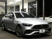AMG Cクラス C43 4MATIC レーダーセーフティPKG 1オーナー BSG搭載 現行型 AMGエアロ&19AW AMGナイトPKG パフォーマンスサウンド リアアクスルステアリング 黒本革シート/ヒーター/ベンチレーター MBUXナビ 地デジ 360カメラ Burmester HUD DIGITALライト 新車保証継承可能