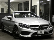 メルセデスベンツ Cクラス C300 ｶﾌﾞﾘｵﾚ ｽﾎﾟｰﾂ ﾚｰﾀﾞｰｾｰﾌﾃｨPKG　受注生産ﾓﾃﾞﾙ 9速AT AMGｴｱﾛ&19ｲﾝﾁｱﾙﾐ 黒本革 黒幌 HDDﾅﾋﾞ 地ﾃﾞｼﾞ Bｶﾒﾗ Bluetoothｵｰﾃﾞｨｵ 360ﾄﾞﾗﾚｺ LEDﾍｯﾄﾞﾗｲﾄ ｱﾀﾞﾌﾟﾃｨﾌﾞHB ｴｱﾊﾞﾗﾝｽPKG Burmesterｻﾗｳﾝﾄﾞ　2年保証付