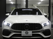 AMG Aクラス A45 S 4MATIC+ ｱﾄﾞﾊﾞﾝｽﾄﾞ&ﾅﾋﾞｹﾞｰｼｮﾝ&ﾚｰﾀﾞｰｾｰﾌﾃｨPKG　421ps AMGﾊﾟﾌｫｰﾏﾝｽｽﾃｱﾘﾝｸﾞ AMGｴｱﾛ&19ｲﾝﾁAW 赤黒革/ﾋｰﾀｰ ﾊﾟﾉﾗﾏSR MBUXﾅﾋﾞ 地ﾃﾞｼﾞ 360ｶﾒﾗ F&R&360度ﾄﾞﾗﾚｺ Burmester ﾍｯﾄﾞｱｯﾌﾟD LEDﾍｯﾄﾞﾗｲﾄ　新車保証継承可能