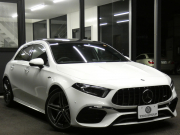 AMG Aクラス A45 S 4MATIC+ ｱﾄﾞﾊﾞﾝｽﾄﾞ&ﾅﾋﾞｹﾞｰｼｮﾝ&ﾚｰﾀﾞｰｾｰﾌﾃｨPKG　421ps AMGﾊﾟﾌｫｰﾏﾝｽｽﾃｱﾘﾝｸﾞ AMGｴｱﾛ&19ｲﾝﾁAW 赤黒革/ﾋｰﾀｰ ﾊﾟﾉﾗﾏSR MBUXﾅﾋﾞ 地ﾃﾞｼﾞ 360ｶﾒﾗ F&R&360度ﾄﾞﾗﾚｺ Burmester ﾍｯﾄﾞｱｯﾌﾟD LEDﾍｯﾄﾞﾗｲﾄ　新車保証継承可能