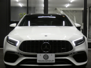 AMG Aクラス A45 S 4MATIC+ ｱﾄﾞﾊﾞﾝｽﾄﾞ&ﾅﾋﾞｹﾞｰｼｮﾝ&ﾚｰﾀﾞｰｾｰﾌﾃｨPKG　421ps AMGﾊﾟﾌｫｰﾏﾝｽｽﾃｱﾘﾝｸﾞ AMGｴｱﾛ&19ｲﾝﾁAW 赤黒革/ﾋｰﾀｰ ﾊﾟﾉﾗﾏSR MBUXﾅﾋﾞ 地ﾃﾞｼﾞ 360ｶﾒﾗ F&R&360度ﾄﾞﾗﾚｺ Burmester ﾍｯﾄﾞｱｯﾌﾟD LEDﾍｯﾄﾞﾗｲﾄ　新車保証継承可能