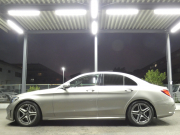 メルセデスベンツ Cクラス C200 ﾛｰﾚｳｽｴﾃﾞｨｼｮﾝ ｽﾎﾟｰﾂﾌﾟﾗｽ&ﾚｰﾀﾞｰｾｰﾌﾃｨPKG　後期最終 特別仕様  BSG搭載 9速AT meｺﾈｸﾄ 黒革 ﾊﾟﾉﾗﾏSR HDDﾅﾋﾞ 地ﾃﾞｼﾞ Appleｶｰﾌﾟﾚｲ Bｶﾒﾗ ﾍｯﾄﾞｱｯﾌﾟD 液晶ﾒｰﾀｰ LEDﾍｯﾄﾞﾗｲﾄ 自動ﾄﾗﾝｸ AMGｴｱﾛ&18AW　2年保証付