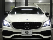 AMG CLAクラス CLA45 4MATIC AMGｱﾄﾞﾊﾞﾝｽﾄﾞ&ﾚｰﾀﾞｰｾｰﾌﾃｨPKG　後期 381ps ｷｰﾚｽｺﾞｰ ﾊﾟﾌｫｰﾏﾝｽｼｰﾄ&可変ﾊﾟﾌｫｰﾏﾝｽｴｸﾞｿﾞｰｽﾄ AMGｴｱﾛ&18AW ﾅﾋﾞTV Aｶｰﾌﾟﾚｲ Bｶﾒﾗ harman/kardon LEDﾍｯﾄﾞﾗｲﾄ/ｵｰﾄHB　2年保証付