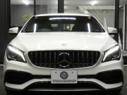 AMG CLAクラス CLA45 4MATIC ﾚｰｼﾝｸﾞｴﾃﾞｨｼｮﾝ ﾚｰﾀﾞｰｾｰﾌﾃｨPKG　後期 1ｵｰﾅｰ 90台限定車 381ps 半革 ﾅﾋﾞTV Aｶｰﾌﾟﾚｲ Bｶﾒﾗ ﾀﾞｲﾅﾐｯｸｾﾚｸﾄ LEDﾗｲﾄ ｱﾀﾞﾌﾟﾃｨﾌﾞHB ﾊﾟﾄﾞﾙｼﾌﾄ AMGｴｱﾛ&18ｲﾝﾁAW　2年保証付