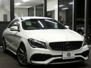 AMG CLAクラス CLA45 4MATIC ﾚｰｼﾝｸﾞｴﾃﾞｨｼｮﾝ ﾚｰﾀﾞｰｾｰﾌﾃｨPKG　後期 1ｵｰﾅｰ 90台限定車 381ps 半革 ﾅﾋﾞTV Aｶｰﾌﾟﾚｲ Bｶﾒﾗ ﾀﾞｲﾅﾐｯｸｾﾚｸﾄ LEDﾗｲﾄ ｱﾀﾞﾌﾟﾃｨﾌﾞHB ﾊﾟﾄﾞﾙｼﾌﾄ AMGｴｱﾛ&18ｲﾝﾁAW　2年保証付