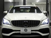 AMG CLAクラス CLA45 4MATIC ﾚｰｼﾝｸﾞｴﾃﾞｨｼｮﾝ ﾚｰﾀﾞｰｾｰﾌﾃｨPKG　後期 1ｵｰﾅｰ 90台限定車 381ps 半革 ﾅﾋﾞTV Aｶｰﾌﾟﾚｲ Bｶﾒﾗ ﾀﾞｲﾅﾐｯｸｾﾚｸﾄ LEDﾗｲﾄ ｱﾀﾞﾌﾟﾃｨﾌﾞHB ﾊﾟﾄﾞﾙｼﾌﾄ AMGｴｱﾛ&18ｲﾝﾁAW　2年保証付