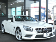 メルセデスベンツ SLクラス SL350  BL-EF AMGｽﾎﾟｰﾂ&ﾚｰﾀﾞｰｾｰﾌﾃｨPKG　ﾏｼﾞｯｸｽｶｲﾙｰﾌ AMGｴｱﾛ&19AW ﾊﾟﾅﾒﾘｶｰﾅｸﾞﾘﾙ ｷｰﾚｽｺﾞｰ 黒本革ｼｰﾄ HDDﾅﾋﾞ 地ﾃﾞｼﾞ Bｶﾒﾗ ﾊﾟｰｸﾄﾛﾆｯｸ ﾄﾞﾗﾚｺ ｵｰﾄﾄﾗﾝｸ ﾏﾙﾁｶﾗｰｱﾝﾋﾞｴﾝﾄ　2年保証付