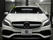 AMG Aクラス A45 4MATIC ﾚｰﾀﾞｰｾｰﾌﾃｨPKG　後期 381ps AMGﾊﾟﾌｫｰﾏﾝｽEX AMGｴｱﾛ&18AW ｷｰﾚｽｺﾞｰ 黒本革ｼｰﾄ/ﾋｰﾀｰ ﾅﾋﾞTV Aｶｰﾌﾟﾚｲ Bｶﾒﾗ ﾀﾞｲﾅﾐｯｸｾﾚｸﾄ LEDﾗｲﾄ ｱﾀﾞﾌﾟﾃｨﾌﾞHB ﾊﾟﾄﾞﾙｼﾌﾄ　2年保証付