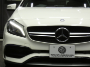 AMG Aクラス A45 4MATIC ﾚｰﾀﾞｰｾｰﾌﾃｨPKG　後期 381ps AMGﾊﾟﾌｫｰﾏﾝｽEX AMGｴｱﾛ&18AW ｷｰﾚｽｺﾞｰ 黒本革ｼｰﾄ/ﾋｰﾀｰ ﾅﾋﾞTV Aｶｰﾌﾟﾚｲ Bｶﾒﾗ ﾀﾞｲﾅﾐｯｸｾﾚｸﾄ LEDﾗｲﾄ ｱﾀﾞﾌﾟﾃｨﾌﾞHB ﾊﾟﾄﾞﾙｼﾌﾄ　2年保証付