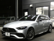 AMG Cクラス C43 4MATIC ｽﾃｰｼｮﾝﾜｺﾞﾝ AMGﾅｲﾄ&ﾚｰﾀﾞｰｾｰﾌﾃｨPKG　BSG搭載 現行型 AMGｴｱﾛ&19AW ﾊﾟﾌｫｰﾏﾝｽｻｳﾝﾄﾞ ﾘｱｱｸｽﾙｽﾃｱﾘﾝｸﾞ 赤黒革ｼｰﾄ/ﾋｰﾀｰ/ﾍﾞﾝﾁﾚｰﾀｰ ﾊﾟﾉﾗﾏSR MBUXﾅﾋﾞ 地ﾃﾞｼﾞ 360ｶﾒﾗ Burmester HUD DIGITALﾗｲﾄ　2年保証付