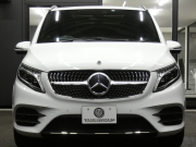 メルセデスベンツ Vクラス V220d ｱﾊﾞﾝｷﾞｬﾙﾄﾞ ﾛﾝｸﾞ AMGﾗｲﾝ ｴｸｽｸﾙｰｼﾌﾞｼｰﾄ&ﾚｰﾀﾞｰｾｰﾌﾃｨPKG　後期 9速AT 2,000ccE/G AMGｴｱﾛ&19AW 黒革ｼｰﾄ ﾊﾟﾉﾗﾏSR ｴｸｽｸﾙｰｼﾌﾞｼｰﾄ/ﾍﾞﾝﾁﾚｰﾀｰ/ﾏｯｻｰｼﾞ MBUXﾅﾋﾞTV 360度ｶﾒﾗ ﾘｱ左右ﾓﾆﾀｰ Burmester ﾊﾟﾜｰｽﾗｲﾄﾞﾄﾞｱ　2年保証付