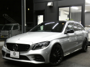 AMG Cクラス C43 4MATIC ｽﾃｰｼｮﾝﾜｺﾞﾝ ﾚｰﾀﾞｰｾｰﾌﾃｨPKG　後期 390ps meｺﾈｸﾄ AMGｴｱﾛ/19AW KWﾀﾞｳﾝｻｽ 黒本革 ﾊﾟﾉﾗﾏSR HDDﾅﾋﾞ 地ﾃﾞｼﾞ Appleｶｰﾌﾟﾚｲ ﾍｯﾄﾞｱｯﾌﾟD Burmester ｴｱﾊﾞﾗﾝｽPKG ｵｰﾄﾃｰﾙｹﾞｰﾄ ﾏﾙﾁﾋﾞｰﾑLEDﾍｯﾄﾞﾗｲﾄ　2年保証付