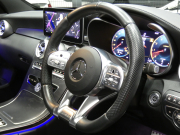 AMG Cクラス C43 4MATIC ｽﾃｰｼｮﾝﾜｺﾞﾝ ﾚｰﾀﾞｰｾｰﾌﾃｨPKG　後期 390ps meｺﾈｸﾄ AMGｴｱﾛ/19AW KWﾀﾞｳﾝｻｽ 黒本革 ﾊﾟﾉﾗﾏSR HDDﾅﾋﾞ 地ﾃﾞｼﾞ Appleｶｰﾌﾟﾚｲ ﾍｯﾄﾞｱｯﾌﾟD Burmester ｴｱﾊﾞﾗﾝｽPKG ｵｰﾄﾃｰﾙｹﾞｰﾄ ﾏﾙﾁﾋﾞｰﾑLEDﾍｯﾄﾞﾗｲﾄ　2年保証付