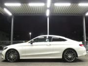 AMG Cクラス C43 4MATIC ｸｰﾍﾟ ﾚｰﾀﾞｰｾｰﾌﾃｨPKG　9速AT AMGｴｱﾛ&19ｲﾝﾁｱﾙﾐ 黒本革 HDDﾅﾋﾞ 地ﾃﾞｼﾞ ﾊﾞｯｸｶﾒﾗ Burmester ﾊﾟﾌｭｰﾑｱﾄﾏｲｻﾞｰ 純正ﾄﾞﾗﾚｺ 自動ﾄﾗﾝｸ/ﾌｯﾄOP ﾊﾟﾄﾞﾙｼﾌﾄ LEDﾍｯﾄﾞﾗｲﾄ/ｱﾀﾞﾌﾟﾃｨﾌﾞHB　2年保証付