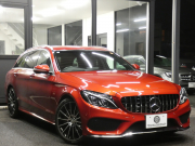 メルセデスベンツ Cクラス C250 ｽﾃｰｼｮﾝﾜｺﾞﾝ ｽﾎﾟｰﾂ ﾚｰﾀﾞｰｾｰﾌﾃｨPKG　AMGｴｱﾛ&19AW 黒本革ｼｰﾄ/ﾋｰﾀｰ HDDﾅﾋﾞ 地ﾃﾞｼﾞ Bｶﾒﾗ Burmester ﾍｯﾄﾞｱｯﾌﾟD ｴｱﾊﾞﾗﾝｽPKG 自動ﾘｱｹﾞｰﾄ/ﾌｯﾄOP ﾊﾟﾄﾞﾙｼﾌﾄ LEDﾗｲﾄ/ｵｰﾄHB ｱﾝﾋﾞｴﾝﾄﾗｲﾄ　2年保証付