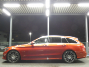 メルセデスベンツ Cクラス C250 ｽﾃｰｼｮﾝﾜｺﾞﾝ ｽﾎﾟｰﾂ ﾚｰﾀﾞｰｾｰﾌﾃｨPKG　AMGｴｱﾛ&19AW 黒本革ｼｰﾄ/ﾋｰﾀｰ HDDﾅﾋﾞ 地ﾃﾞｼﾞ Bｶﾒﾗ Burmester ﾍｯﾄﾞｱｯﾌﾟD ｴｱﾊﾞﾗﾝｽPKG 自動ﾘｱｹﾞｰﾄ/ﾌｯﾄOP ﾊﾟﾄﾞﾙｼﾌﾄ LEDﾗｲﾄ/ｵｰﾄHB ｱﾝﾋﾞｴﾝﾄﾗｲﾄ　2年保証付