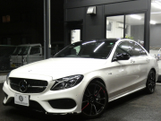 AMG Cクラス C43 4MATIC ｴｸｽｸﾙｰｼﾌﾞ&ﾚｰﾀﾞｰｾｰﾌﾃｨPKG　9速AT AMGｴｱﾛ&19ｲﾝﾁｱﾙﾐ 黒本革 ﾊﾟﾉﾗﾏｻﾝﾙｰﾌ HDDﾅﾋﾞ 地ﾃﾞｼﾞ ﾊﾞｯｸｶﾒﾗ Burmester ｴｱﾊﾞﾗﾝｽPKG/ﾊﾟﾌｭｰﾑｱﾄﾏｲｻﾞｰ ﾄﾞﾗﾚｺ LEDﾍｯﾄﾞﾗｲﾄ/ｵｰﾄHB　2年保証付