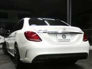 AMG Cクラス C43 4MATIC ｴｸｽｸﾙｰｼﾌﾞ&ﾚｰﾀﾞｰｾｰﾌﾃｨPKG　9速AT AMGｴｱﾛ&19ｲﾝﾁｱﾙﾐ 黒本革 ﾊﾟﾉﾗﾏｻﾝﾙｰﾌ HDDﾅﾋﾞ 地ﾃﾞｼﾞ ﾊﾞｯｸｶﾒﾗ Burmester ｴｱﾊﾞﾗﾝｽPKG/ﾊﾟﾌｭｰﾑｱﾄﾏｲｻﾞｰ ﾄﾞﾗﾚｺ LEDﾍｯﾄﾞﾗｲﾄ/ｵｰﾄHB　2年保証付