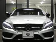 AMG Cクラス C43 4MATIC ｸｰﾍﾟ ﾚｰﾀﾞｰｾｰﾌﾃｨPKG　9速AT AMGｴｱﾛ&19ｲﾝﾁｱﾙﾐ 赤本革 ﾊﾟﾉﾗﾏｻﾝﾙｰﾌ HDDﾅﾋﾞ 地ﾃﾞｼﾞ Bｶﾒﾗ Burmester ｴｱﾊﾞﾗﾝｽP/ﾊﾟﾌｭｰﾑｱﾄﾏｲｻﾞｰ 自動ﾄﾗﾝｸ/ﾌｯﾄOP ﾊﾟﾄﾞﾙｼﾌﾄ LEDﾍｯﾄﾞﾗｲﾄ/ｱﾀﾞﾌﾟﾃｨﾌﾞHB　2年保証付