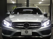 メルセデスベンツ Cクラス C220d ﾛｰﾚｳｽｴﾃﾞｨｼｮﾝ ﾚｰﾀﾞｰｾｰﾌﾃｨPKG　特別仕様車 9速AT meｺﾈｸﾄ ｷｰﾚｽｺﾞｰ 黒革/ｼｰﾄﾋｰﾀｰ HDDﾅﾋﾞ 地ﾃﾞｼﾞ Bｶﾒﾗ 前後ﾄﾞﾗﾚｺ ﾊﾟﾄﾞﾙｼﾌﾄ LEDﾍｯﾄﾞﾗｲﾄ/自動HB ｱﾝﾋﾞｴﾝﾄﾗｲﾄ AMGｴｱﾛ&18ｲﾝﾁAW　2年保証付