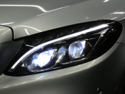 メルセデスベンツ Cクラス C220d ﾛｰﾚｳｽｴﾃﾞｨｼｮﾝ ﾚｰﾀﾞｰｾｰﾌﾃｨPKG　特別仕様車 9速AT meｺﾈｸﾄ ｷｰﾚｽｺﾞｰ 黒革/ｼｰﾄﾋｰﾀｰ HDDﾅﾋﾞ 地ﾃﾞｼﾞ Bｶﾒﾗ 前後ﾄﾞﾗﾚｺ ﾊﾟﾄﾞﾙｼﾌﾄ LEDﾍｯﾄﾞﾗｲﾄ/自動HB ｱﾝﾋﾞｴﾝﾄﾗｲﾄ AMGｴｱﾛ&18ｲﾝﾁAW　2年保証付