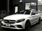 AMG Cクラス C43 4MATIC ﾚｰﾀﾞｰｾｰﾌﾃｨPKG　後期 1ｵｰﾅｰ 390ps meｺﾈｸﾄ 赤本革 ﾊﾟﾉﾗﾏSR HDDﾅﾋﾞ 地ﾃﾞｼﾞ Appleｶｰﾌﾟﾚｲ ﾍｯﾄﾞｱｯﾌﾟD 前後ﾄﾞﾗﾚｺ Burmester ｴｱﾊﾞﾗﾝｽPKG ｵｰﾄﾄﾗﾝｸ ﾏﾙﾁﾋﾞｰﾑLEDﾍｯﾄﾞﾗｲﾄ AMGｴｱﾛ/19AW　2年保証付