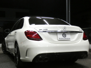 AMG Cクラス C43 4MATIC ﾚｰﾀﾞｰｾｰﾌﾃｨPKG　後期 1ｵｰﾅｰ 390ps meｺﾈｸﾄ 赤本革 ﾊﾟﾉﾗﾏSR HDDﾅﾋﾞ 地ﾃﾞｼﾞ Appleｶｰﾌﾟﾚｲ ﾍｯﾄﾞｱｯﾌﾟD 前後ﾄﾞﾗﾚｺ Burmester ｴｱﾊﾞﾗﾝｽPKG ｵｰﾄﾄﾗﾝｸ ﾏﾙﾁﾋﾞｰﾑLEDﾍｯﾄﾞﾗｲﾄ AMGｴｱﾛ/19AW　2年保証付