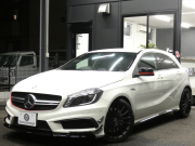 AMG Aクラス A45 AMG 4MATIC ｴﾃﾞｨｼｮﾝ1 ｾｰﾌﾃｨPKG　400台限定 専用ｴｸｽﾃﾘｱ&ｲﾝﾃﾘｱ AMGﾊﾟﾌｫｰﾏﾝｽｼｰﾄ/ｽﾃｱﾘﾝｸﾞ AMGｴｱﾛ/19ｲﾝﾁAW 強化ﾌﾞﾚｰｷ&ｻｽﾍﾟﾝｼｮﾝ HDDﾅﾋﾞ 地ﾃﾞｼﾞ Bｶﾒﾗ BTｵｰﾃﾞｨｵ ﾊﾟｰｸﾄﾛﾆｯｸ ﾃﾞｨｽﾄﾛﾆｯｸﾌﾟﾗｽ　2年保証付