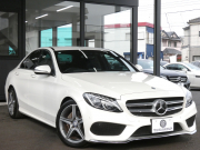 メルセデスベンツ Cクラス C200 ｱﾊﾞﾝｷﾞｬﾙﾄﾞ AMGﾗｲﾝ ﾚｻﾞｰｴｸｽｸﾙｰｼﾌﾞ&ﾚｰﾀﾞｰｾｰﾌﾃｨPKG　9速AT ｷｰﾚｽｺﾞｰ 黒本革/ｼｰﾄﾋｰﾀｰ HDDﾅﾋﾞTV Bｶﾒﾗ ﾍｯﾄﾞｱｯﾌﾟD 360度ﾄﾞﾗﾚｺ ﾊﾟﾄﾞﾙｼﾌﾄ ｴｱﾊﾞﾗﾝｽPKG 自動ﾄﾗﾝｸ LEDﾍｯﾄﾞﾗｲﾄ/自動HB AMGｴｱﾛ&18ｲﾝﾁAW　2年保証付