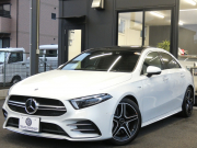 AMG Aクラス A35 4MATIC ｾﾀﾞﾝ AMGﾊﾟﾌｫｰﾏﾝｽ&AMGｱﾄﾞﾊﾞﾝｽﾄﾞ&ﾚｰﾀﾞｰｾｰﾌﾃｨPKG　meｺﾈｸﾄ AMGﾊﾟﾌｫｰﾏﾝｽｽﾃｱﾘﾝｸﾞ&ｼｰﾄ AMGｴｱﾛ&18ｲﾝﾁAW 強化ﾌﾞﾚｰｷ 赤黒革 ﾊﾟﾉﾗﾏSR MBUXﾅﾋﾞ 地ﾃﾞｼﾞ 360ｶﾒﾗ ﾍｯﾄﾞｱｯﾌﾟD ｱﾄﾞﾊﾞﾝｽﾄﾞS 純正ﾄﾞﾗﾚｺ　2年保証付
