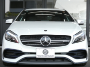 AMG Aクラス A45 4MATIC ﾚｰﾀﾞｰｾｰﾌﾃｨPKG　後期 381ps TWS19ｲﾝﾁAW AMGｴｱﾛ ｷｰﾚｽｺﾞｰ 黒本革ｼｰﾄ/ﾋｰﾀｰ ﾅﾋﾞTV Aｶｰﾌﾟﾚｲ Bｶﾒﾗ ﾀﾞｲﾅﾐｯｸｾﾚｸﾄ LEDﾗｲﾄ/ｱﾀﾞﾌﾟﾃｨﾌﾞHB ﾊﾟﾄﾞﾙｼﾌﾄ　2年保証付