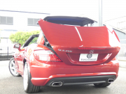 メルセデスベンツ SLKクラス SLK200 ｴｸｽｸﾙｰｼﾌﾞ ﾚｰﾀﾞｰｾｰﾌﾃｨPKG　9速AT 2,000ccEG 黒本革/ﾋｰﾀｰ/ｴｱｽｶｰﾌ ﾏｼﾞｯｸｽｶｲﾙｰﾌ HDDﾅﾋﾞ 地ﾃﾞｼﾞ ﾊﾞｯｸｶﾒﾗ ﾊﾟｰｸﾄﾛﾆｯｸ ﾄﾞﾗﾚｺ ﾀﾞｲﾅﾐｯｸﾊﾝﾄﾞﾘﾝｸﾞPKG AMGｴｱﾛ/18ｲﾝﾁAW　2年保証付