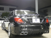 AMG Cクラス C63 ｴｸｽｸﾙｰｼﾌﾞ&ﾚｰﾀﾞｰｾｰﾌﾃｨPKG　後期 476ps meｺﾈｸﾄ AMGｴｱﾛ/19ｲﾝﾁAW ﾌﾞﾗｯｸﾅｯﾊﾟﾚｻﾞｰ ﾊﾟﾉﾗﾏｻﾝﾙｰﾌ 純正ﾅﾋﾞ 地ﾃﾞｼﾞ Bｶﾒﾗ AppleCarPlay 前後ﾄﾞﾗﾚｺ Burmester IWCｸﾛｯｸ 自動ﾄﾗﾝｸ/ﾌｯﾄOP ｴｱﾊﾞﾗﾝｽPKG　2年保証付