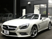 メルセデスベンツ SLクラス SL350 AMGｽﾎﾟｰﾂ&ABC&ﾚｰﾀﾞｰｾｰﾌﾃｨPKG　AMGｴｱﾛ/19ｲﾝﾁAW ﾏｼﾞｯｸｽｶｲﾙｰﾌ ｷｰﾚｽｺﾞｰ 黒革/ﾍﾞﾝﾁﾚｰﾀｰ HDDﾅﾋﾞ 地ﾃﾞｼﾞ Bｶﾒﾗ BTｵｰﾃﾞｨｵ ﾊﾟﾄﾞﾙｼﾌﾄ 自動ﾄﾗﾝｸ/ﾌｯﾄOP付 ABCｻｽﾍﾟﾝｼｮﾝ ｷｾﾉﾝ/自動HB ｱﾝﾋﾞｴﾝﾄﾗｲﾄ　2年保証付